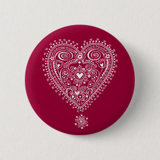 Tangled Love 6 Cm Round Badge