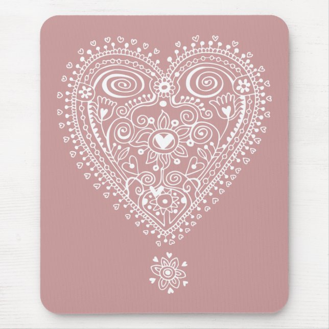 Tangled Love Mouse Mat (Front)