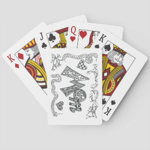 Tangled 'Mum' Playing Cards