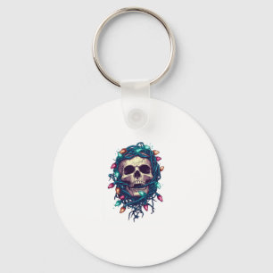Tangled Skullmas � Funny Xmas Skeleton Key Ring
