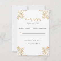 Tangled Sun RSVP Card