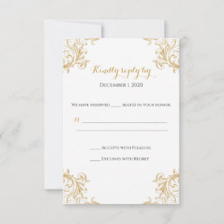 Tangled Sun RSVP Card