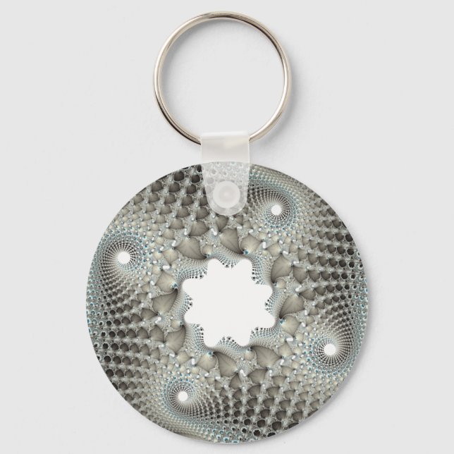 Tangled up in blue key ring (Front)