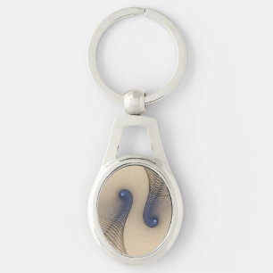 Tangled Up In Blue Keychain