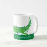 Tangled Up in Blue Mug<br><div class="desc">A bit of gator holiday humour here.  This is a wonderful mug that you can change the message on to anything you like or purchase as is.</div>