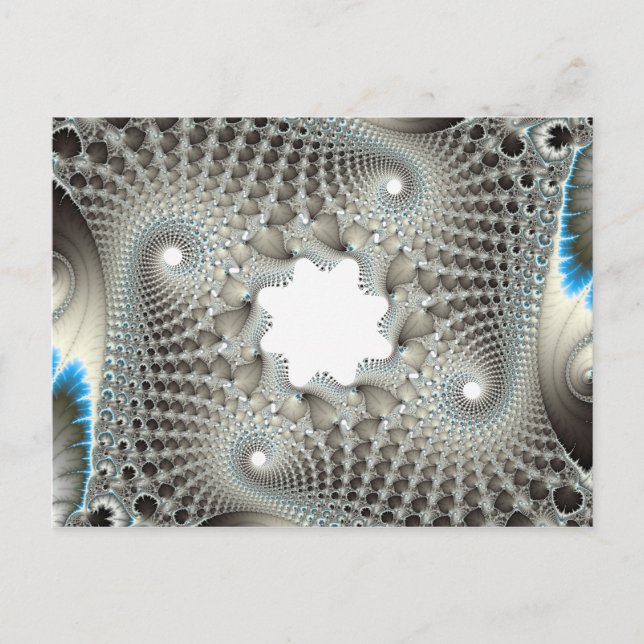 Tangled up in blue postcard (Front)