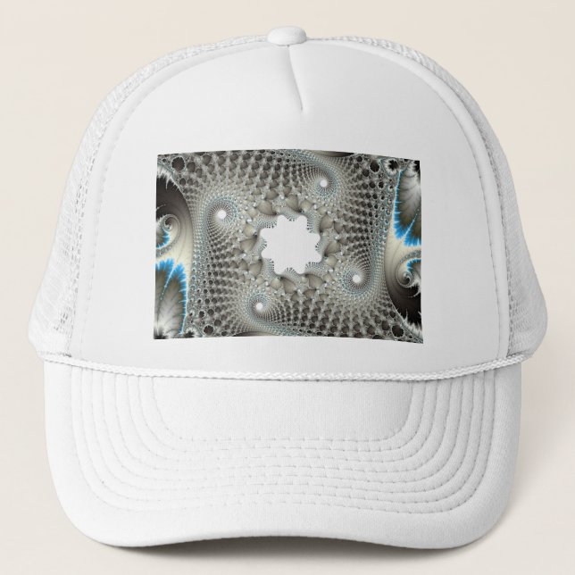 Tangled up in blue trucker hat (Front)