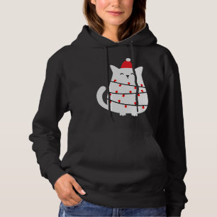 Tangled Up In Christmas Tree Lights Xmas Costume S Hoodie