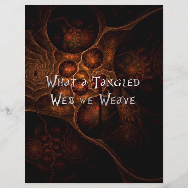 Tangled Web Flyer (Front)