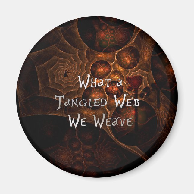 Tangled Web Magnet (Front)