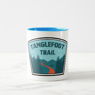 Tanglefoot Trail Two-Tone Coffee Mug