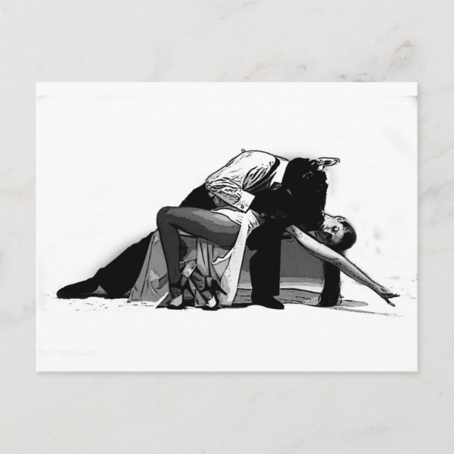TANGO ADDICTION POSTCARD (Front)
