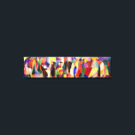 Tango Bal Bullier - Abstract Art by Sonia Delaunay Canvas Print<br><div class="desc">Tango Bal Bullier - Abstract Art by Sonia Delaunay This is Sonia Delaunay's most famous painting, created 1912-13. This colourful abstract painting depicts the Parisian dance hall where artist-designer Sonia Delaunay would dance the tango with her artist husband, Robert Delaunay. ~ We suggest the semi-gloss paper or better for beautiful...</div>