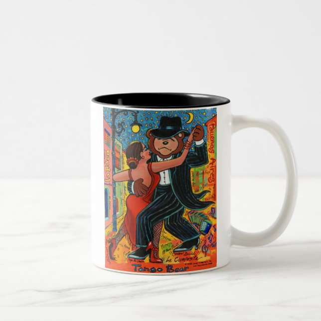 Tango Bear Mug (Right)