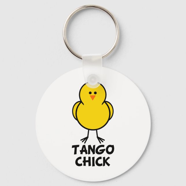 Tango Chick Key Ring (Front)