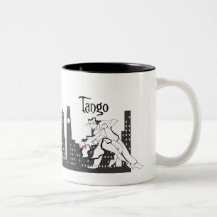 Tango City Two-Tone Coffee Mug