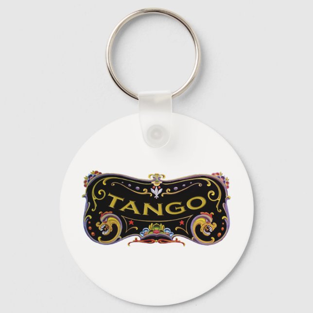 Tango cool designs! key ring (Front)