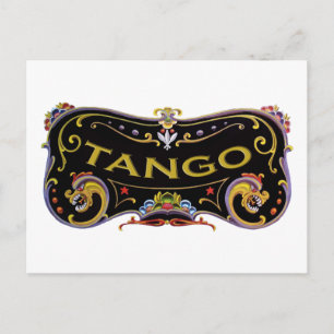 Tango cool designs! postcard