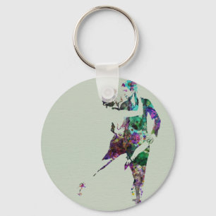Tango Dance Key Ring