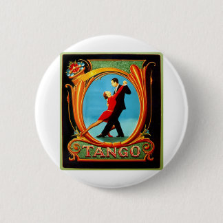 Tango Dancer 6 Cm Round Badge