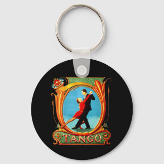 Tango Dancer Key Ring