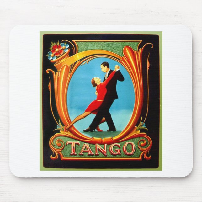 Tango Dancer Mouse Mat (Front)