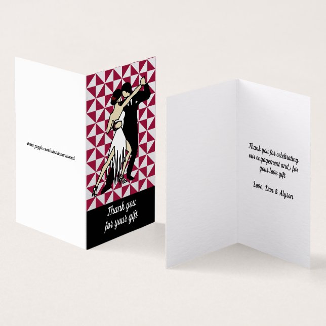 Tango Dancers (Inside and Outside)