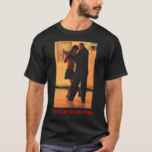 Tango Dancers black T-Shirt
