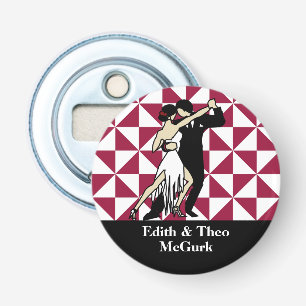 Tango Dancers Bottle Opener