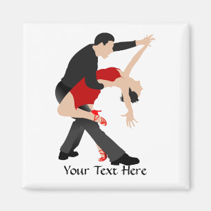 Tango Dancers (customised) Magnet