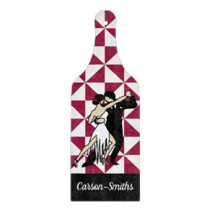 Tango Dancers Cutting Board