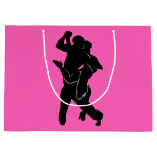 Tango Dancers Gift Bag - Custom Colours