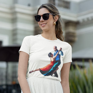 Tango dancers - hand painting  T-Shirt