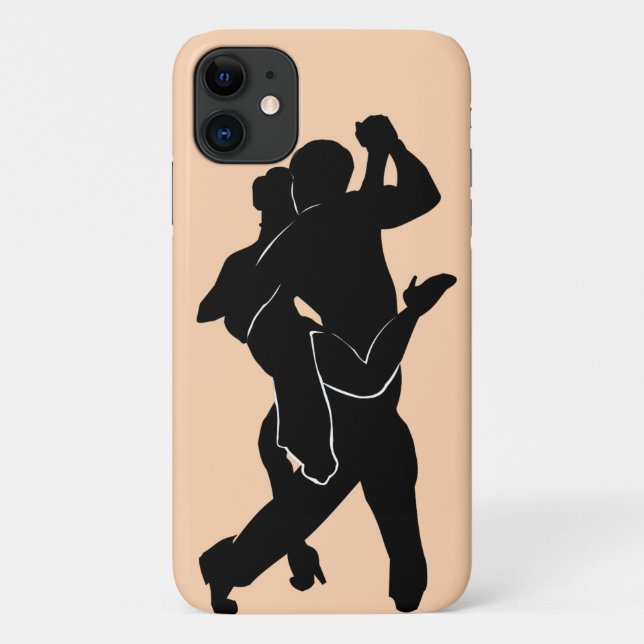 Tango Dancers iPhone Case - Choose Colours (Back)