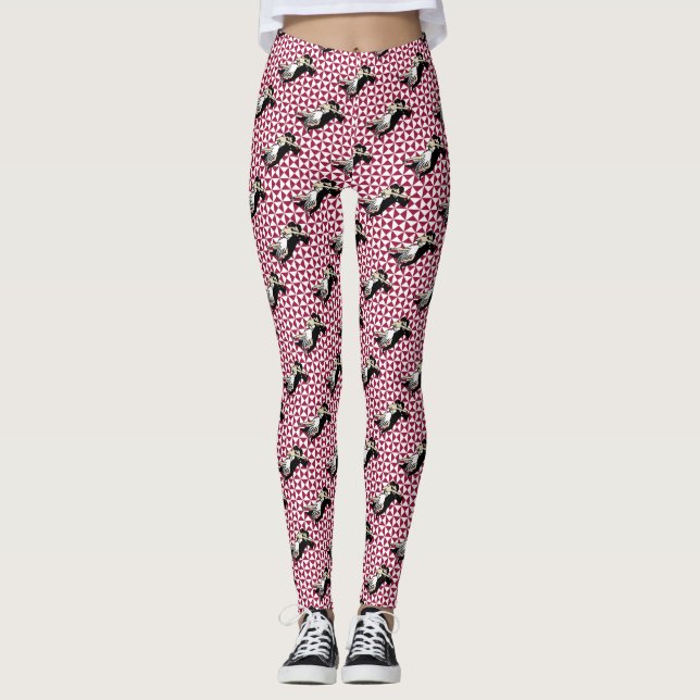Tango Dancers  Leggings (Front)