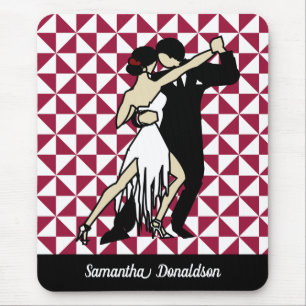 Tango Dancers Mouse Mat