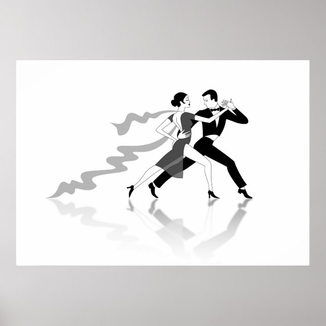 Tango Dancers Poster (Front)
