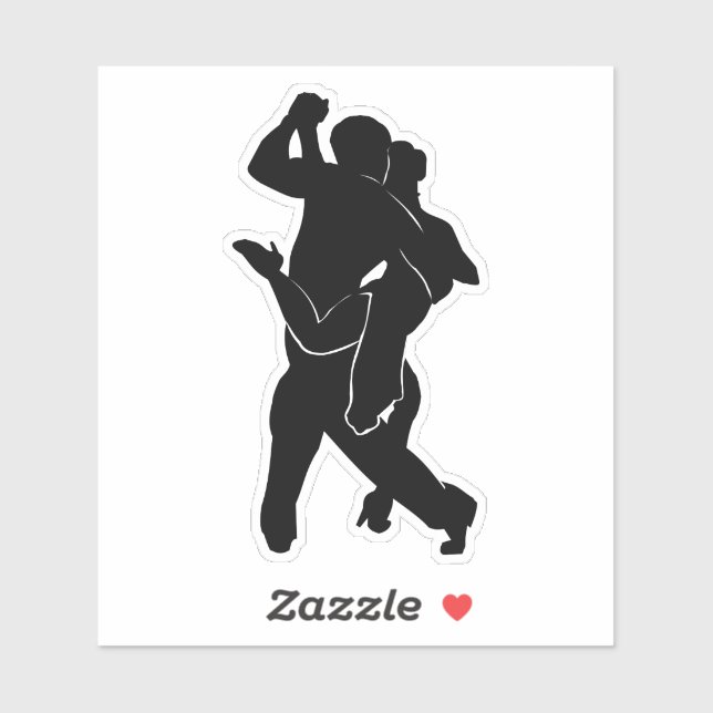 Tango Dancers Sticker (Sheet)