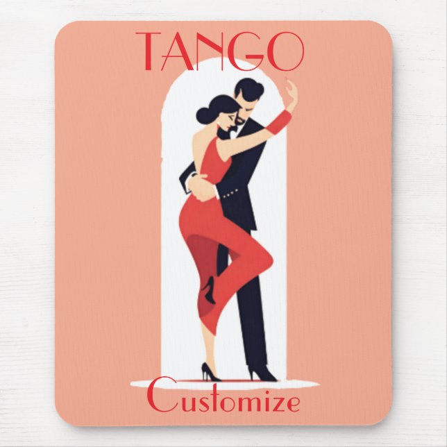 Tango Dancers Thunder_Cove Mouse Mat (Front)