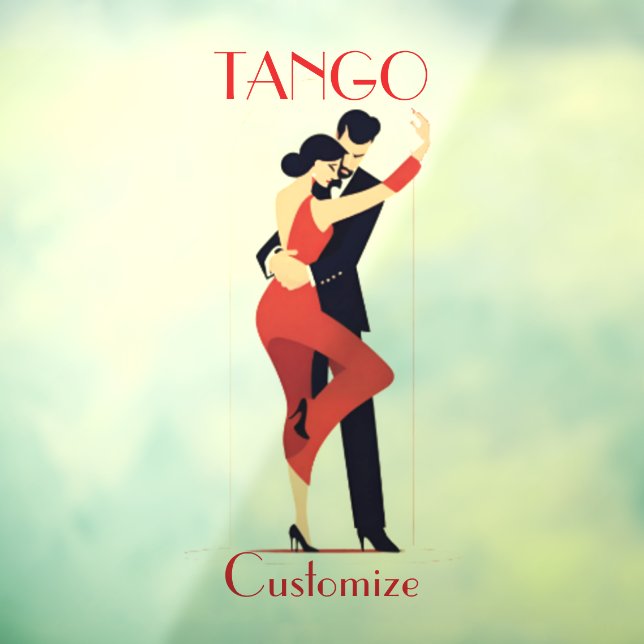 Tango Dancers Thunder_Cove Window Cling (Sheet 3)
