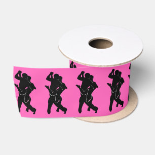 Tango DancersPink Ribbon - Choose Colours Satin Ribbon