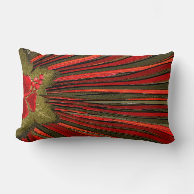 Tango Flower (21x13 inch Pillow) Lumbar Cushion (Front)