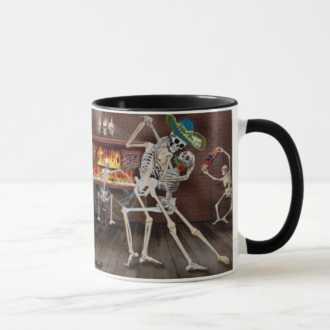 Tango Forever:  Para Siempre Dia De Los Muertos Mug (Right)