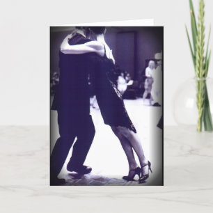Tango Greeting Card