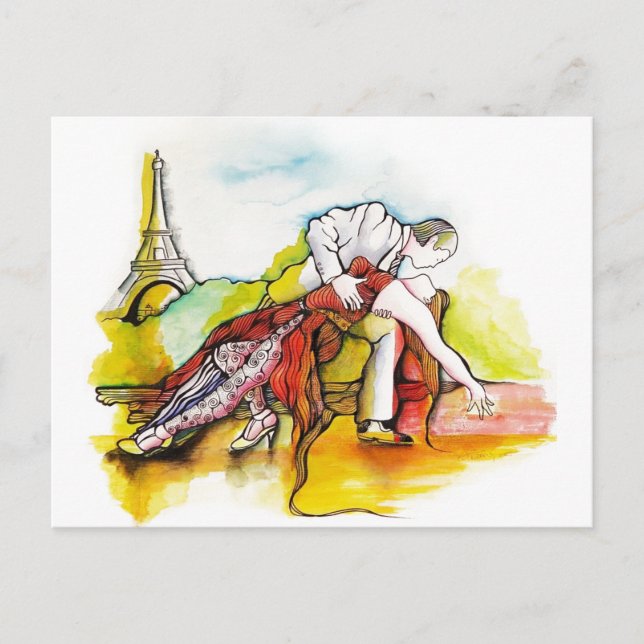 Tango in Paris Postcard (Front)