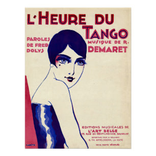 Tango in the 1920s poster