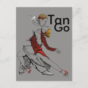 Tango Intimacy Postcard
