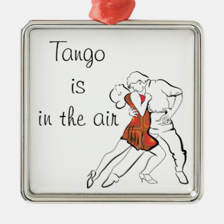 Tango is the Air Metal Tree Decoration