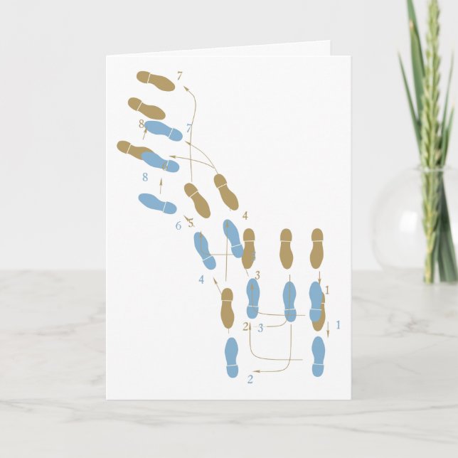 Tango of Love Card (Two Men) (Front)