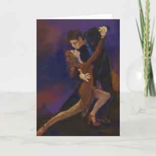 Tango of Souls Fine Art Greeting Card Maureen A. G